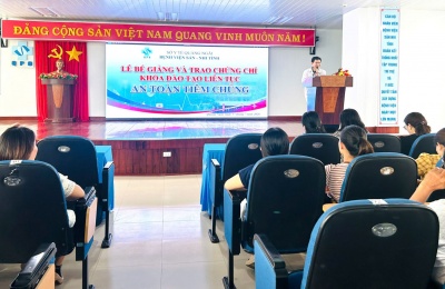 TIẾP TỤC CHIÊU SINH KHÓA HỌC AN TOÀN TIÊM CHỦNG